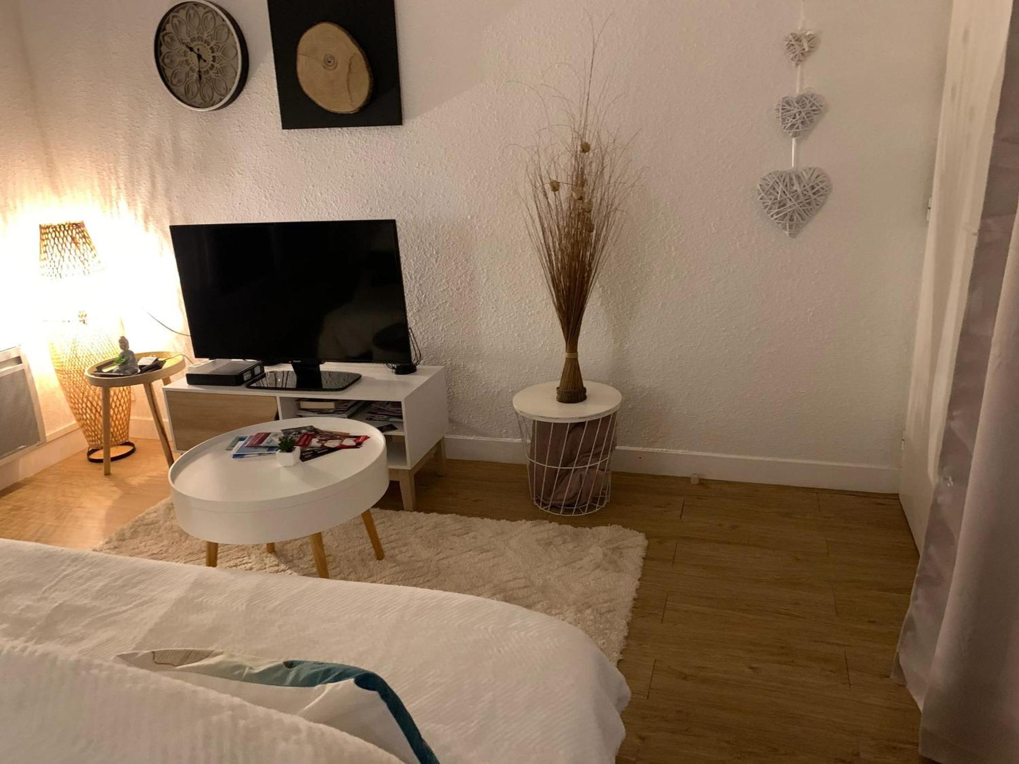 Appartement Charmant A Bagneres De Bigorre 56 M² Avec Balcon ภายนอก รูปภาพ